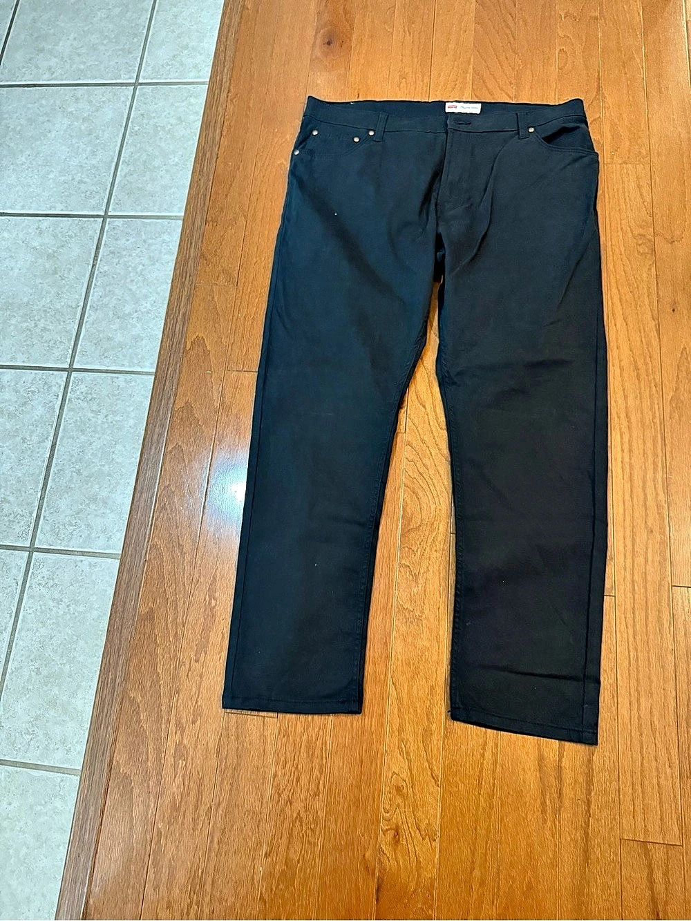 Wrangler Relaxar Taper Black Cargo Pants Waist 36x30